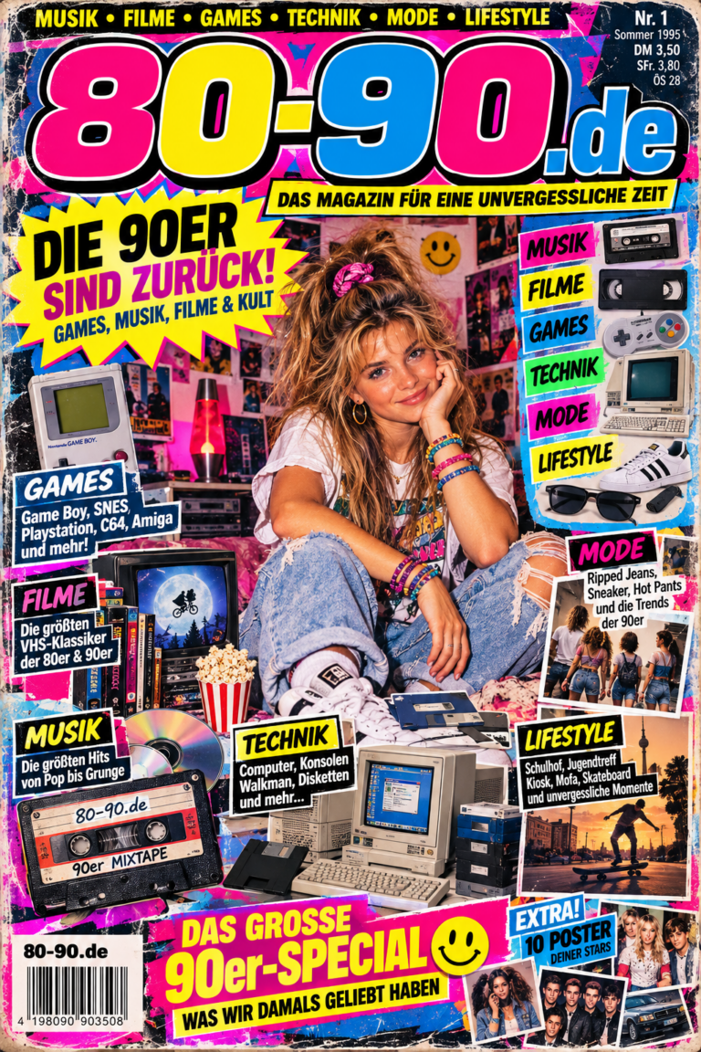 Die 20 größten Hits der 80er & 90er – Songs, die unvergessen sind