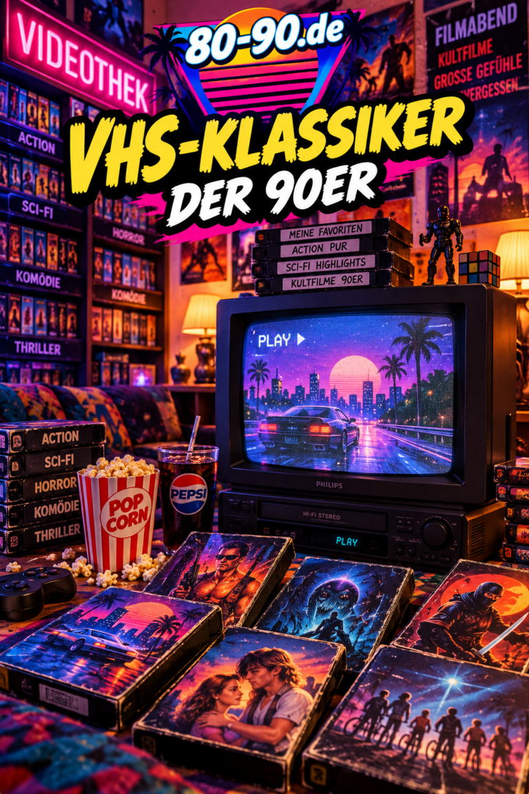 80-90.de Magazinmotiv zu VHS-Klassikern der 80er und 90er