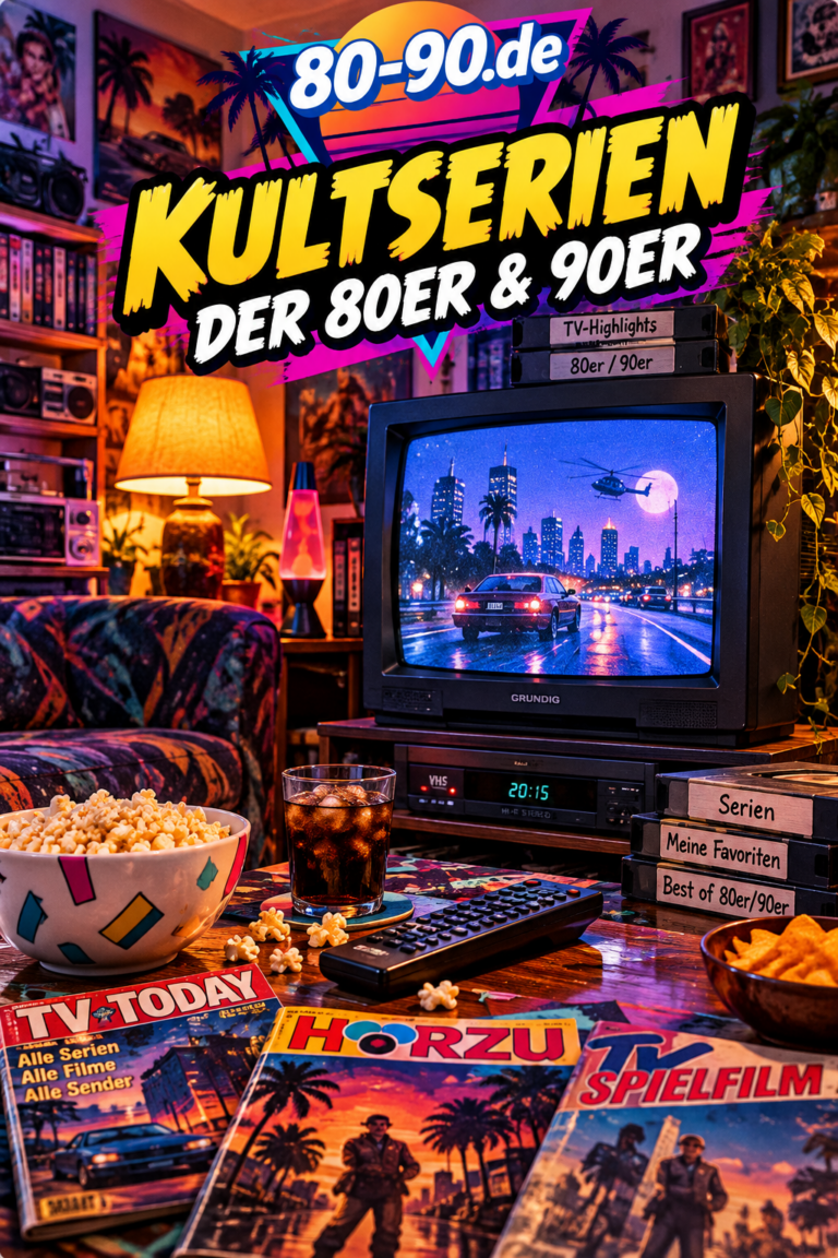 80-90.de Magazinmotiv zu Kultserien der 80er und 90er