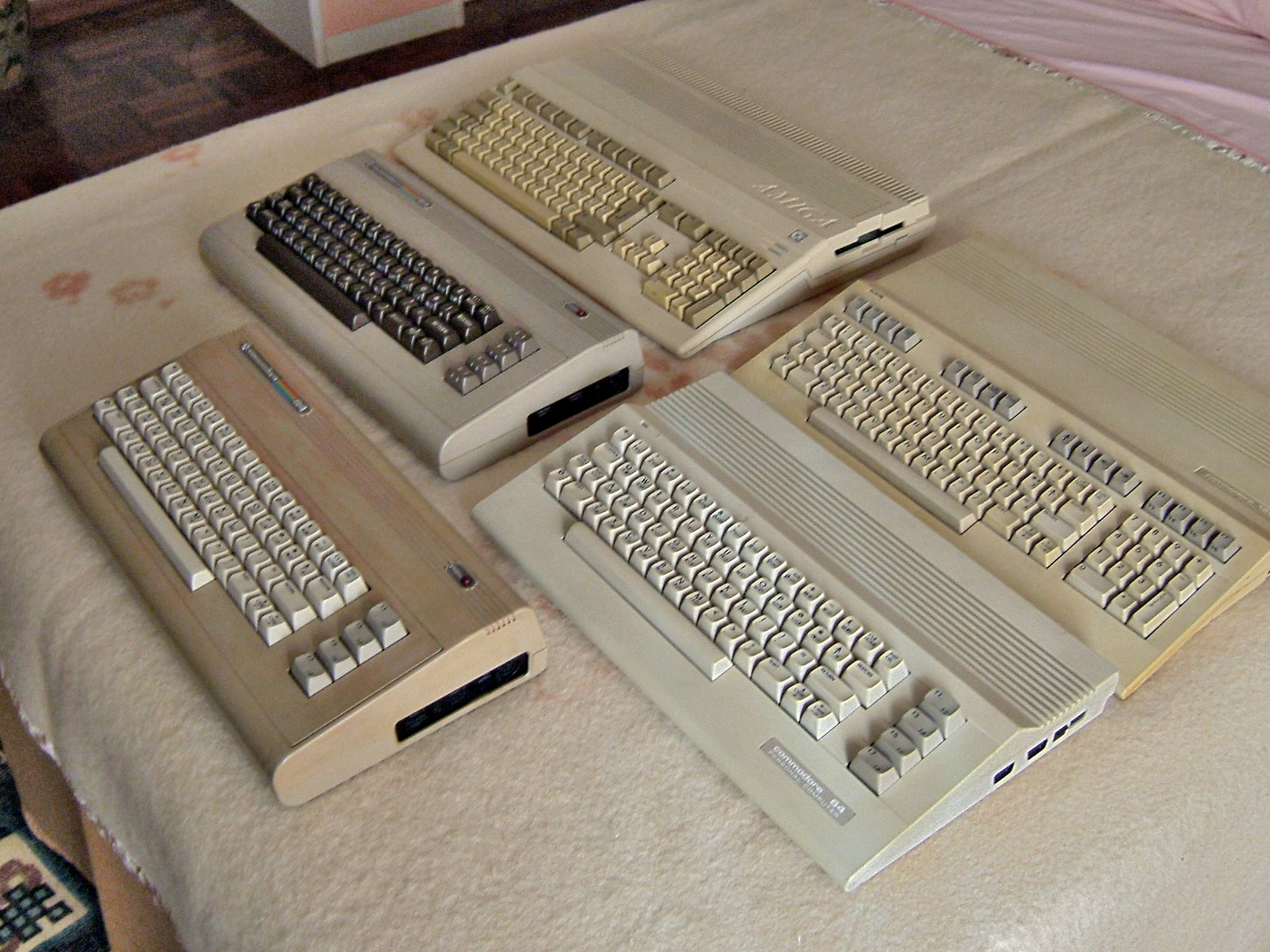 Commodore Heimcomputer aus den 1980er Jahren