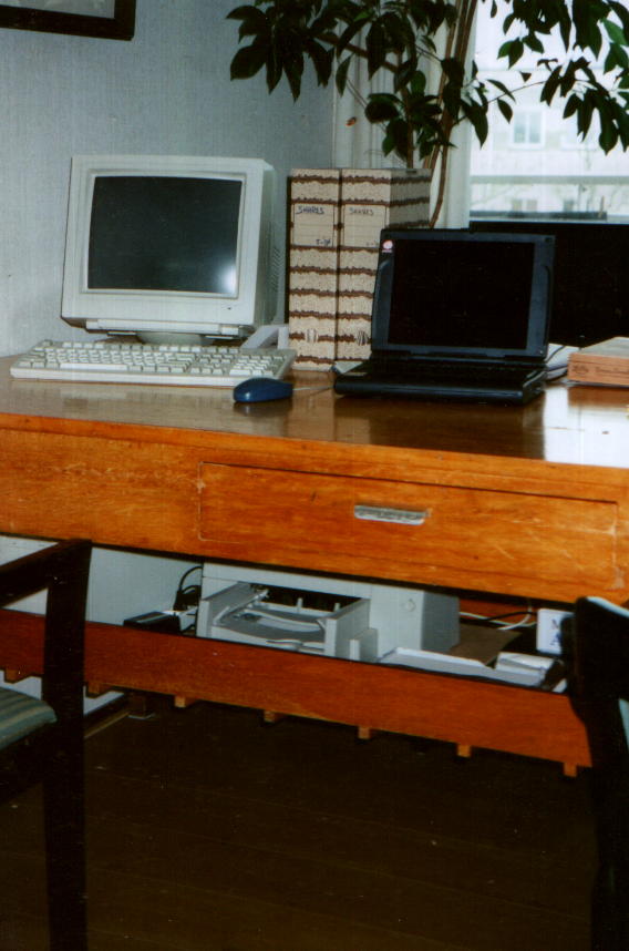 Typisches Computer-Setup der 90er