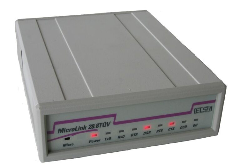 ELSA MicroLink 28.8 TQV Modem aus dem Jahr 1996