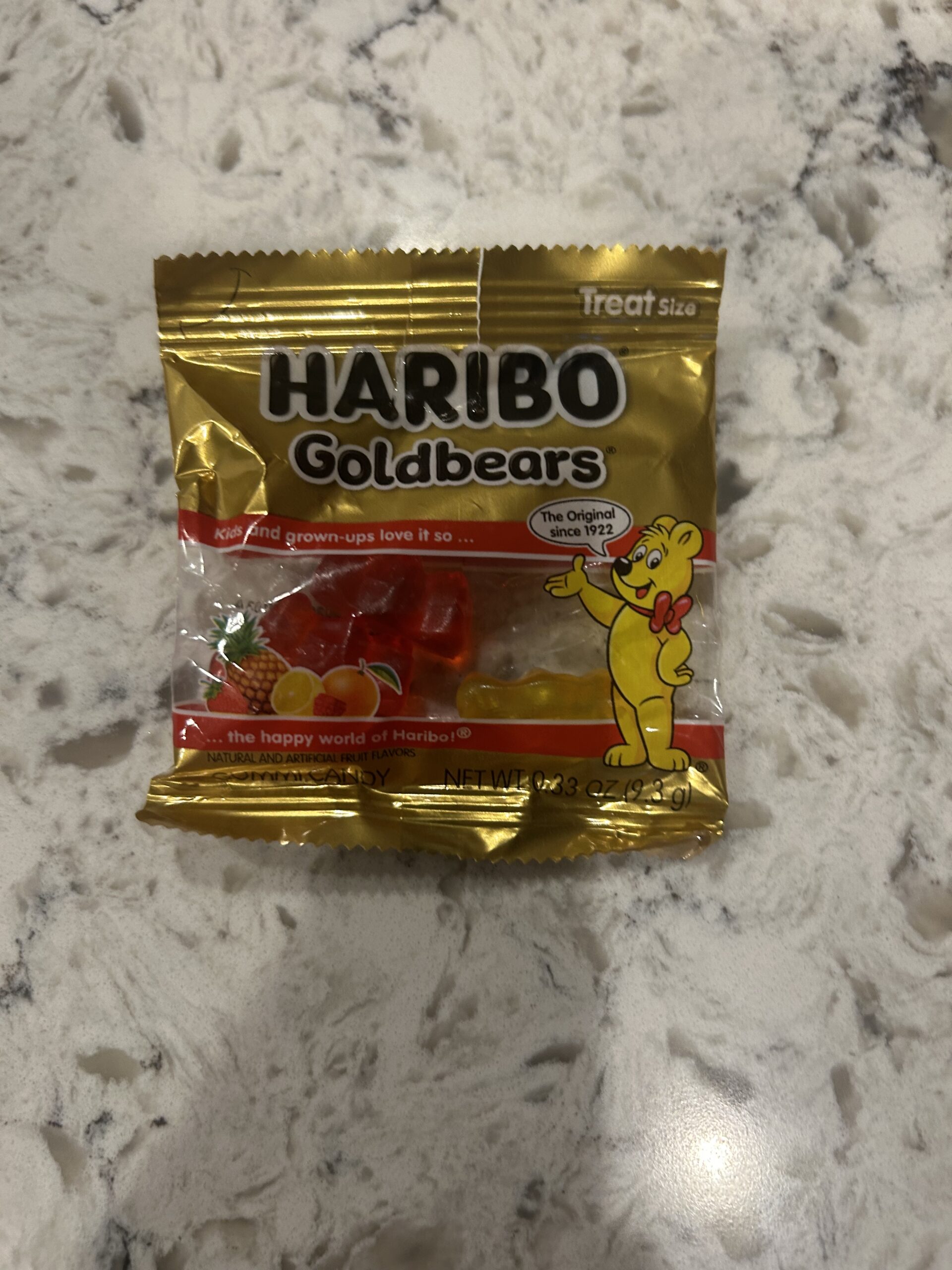 Tüte Haribo Goldbears Gummibärchen