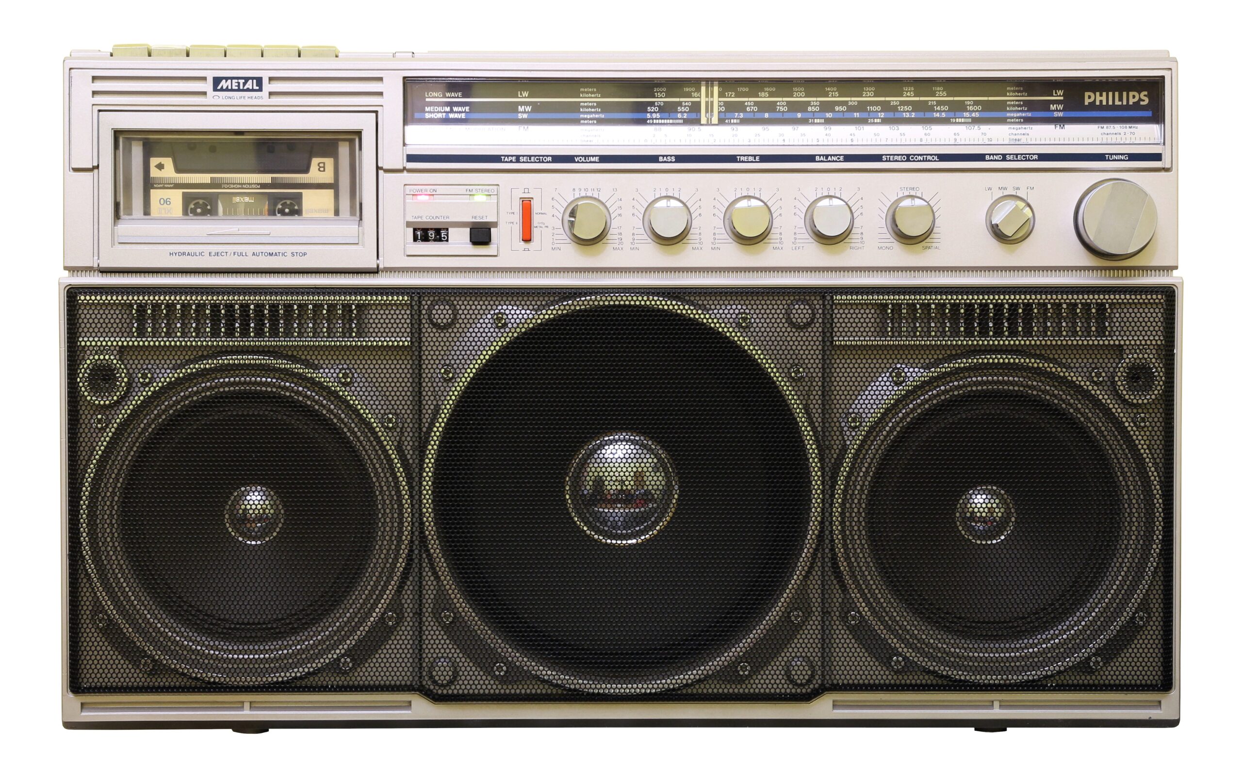 Kassetten-Ghettoblaster