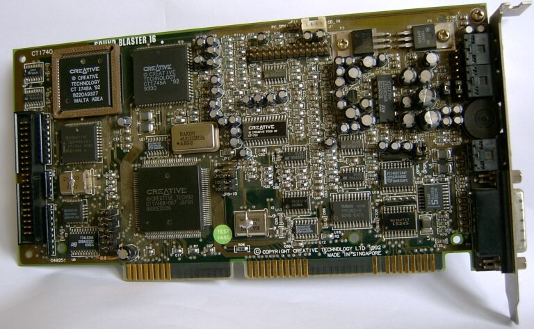 Creative Sound Blaster 16 – typische PC-Soundkarte der 90er.